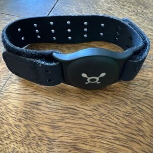 Black Fitness Tracker by Orangetheory